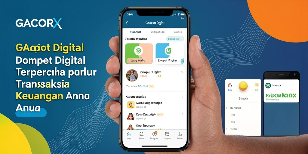 Tampilan antarmuka GACORX yang sederhana dan modern.