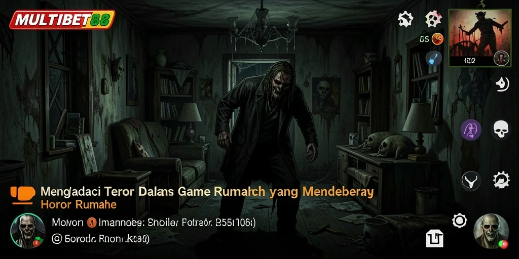 Antarmuka permainan <strong>MULTIBET88</strong> yang menegangkan dan misterius.